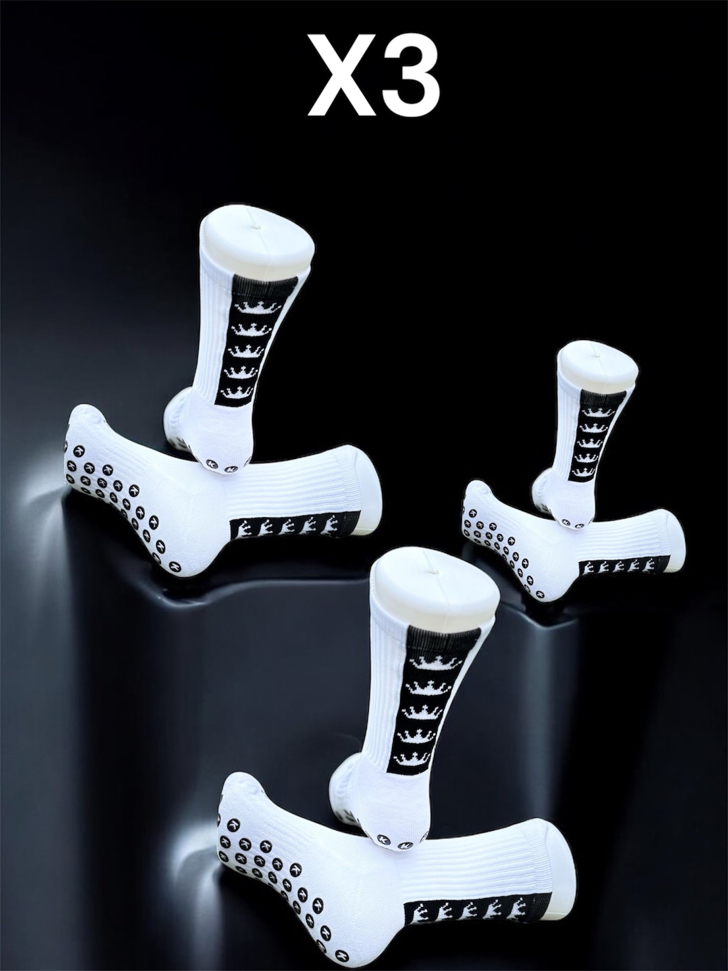 FK Grip Socks 3 Pairs $50